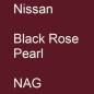 Preview: Nissan, Black Rose Pearl, NAG.